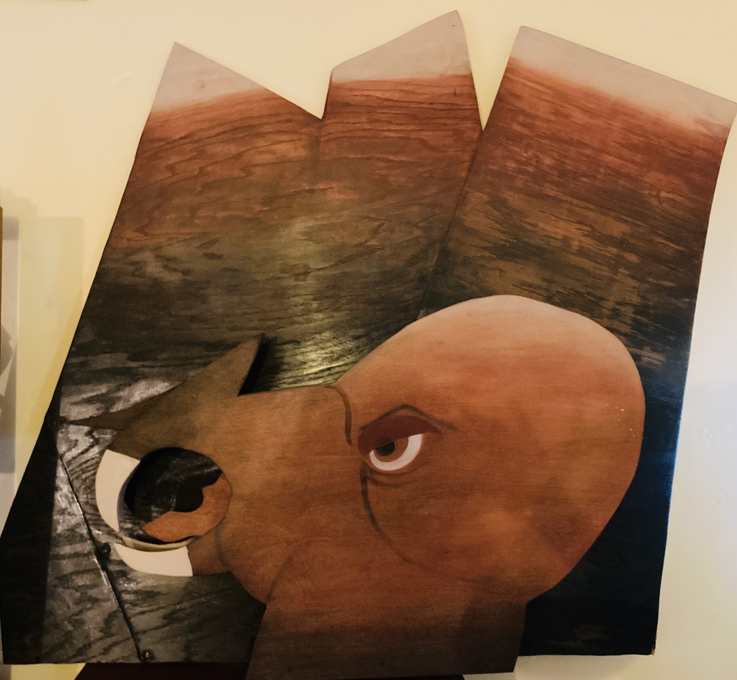 Triceratops in Mountains