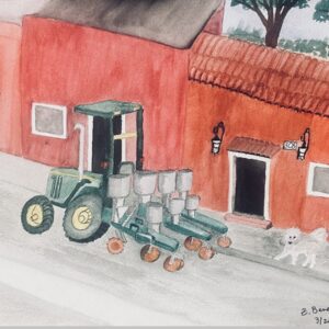 Tractor in Tonaya